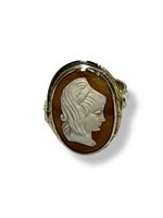 Anillo Mandile 1922 Mujer Cammei  in Plata Conchiglia 2ANCM8 - 2ANCM8